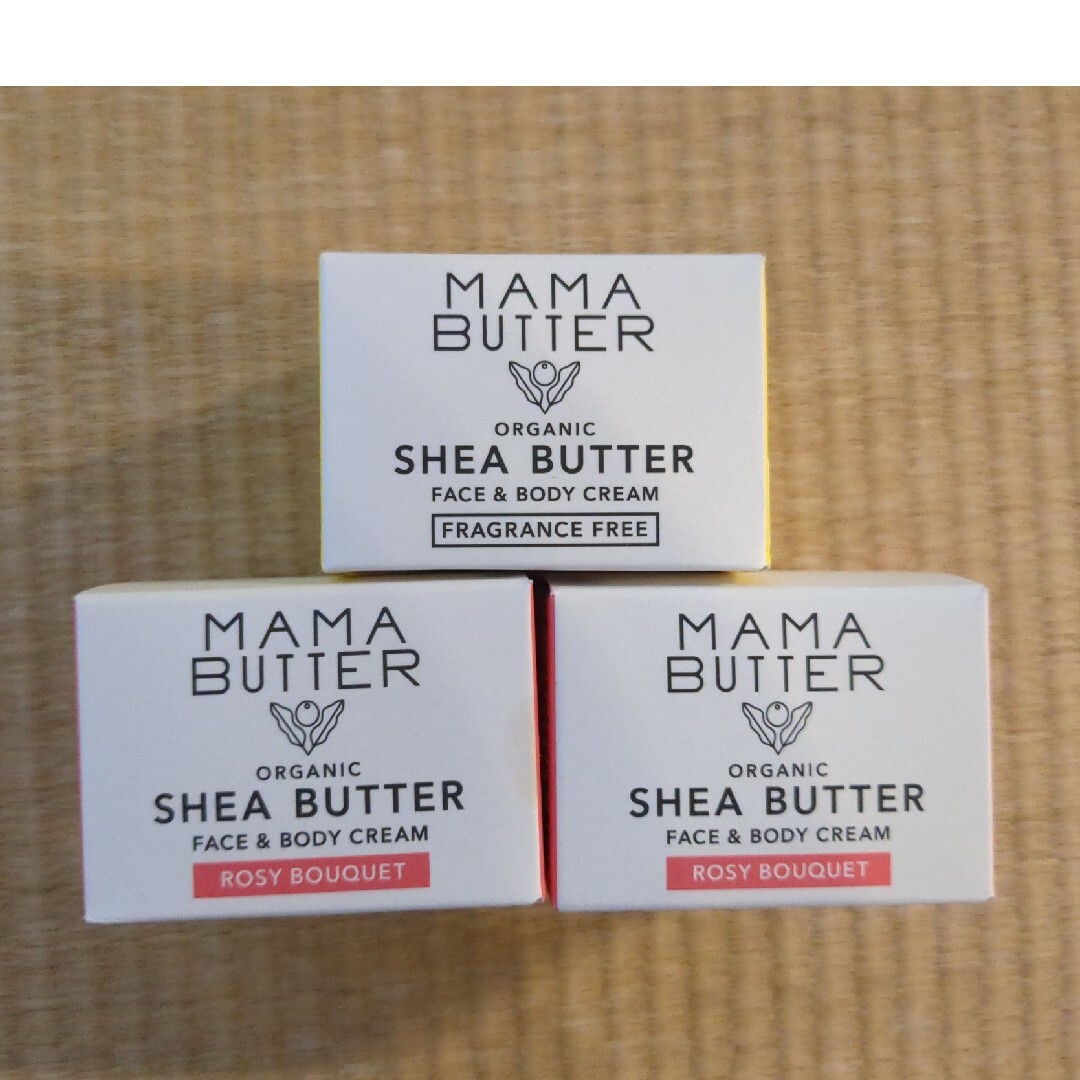 MAMA BUTTER(ママバター)のママバター フェイス＆ボディークリーム 25g×3個 コスメ/美容のボディケア(ボディクリーム)の商品写真