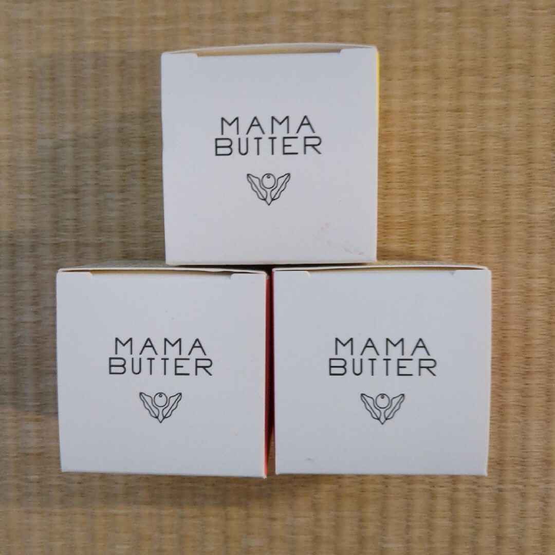 MAMA BUTTER(ママバター)のママバター フェイス＆ボディークリーム 25g×3個 コスメ/美容のボディケア(ボディクリーム)の商品写真