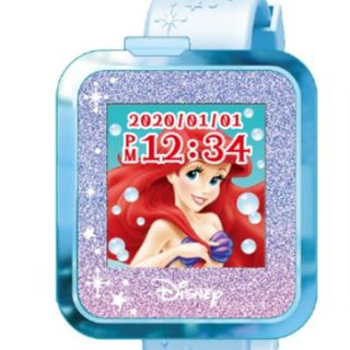 ディズニー(Disney)の【激レア】　ディズニー　ピクサー マジカルスマートウォッチ ブルー　新品未使用(キャラクターグッズ)