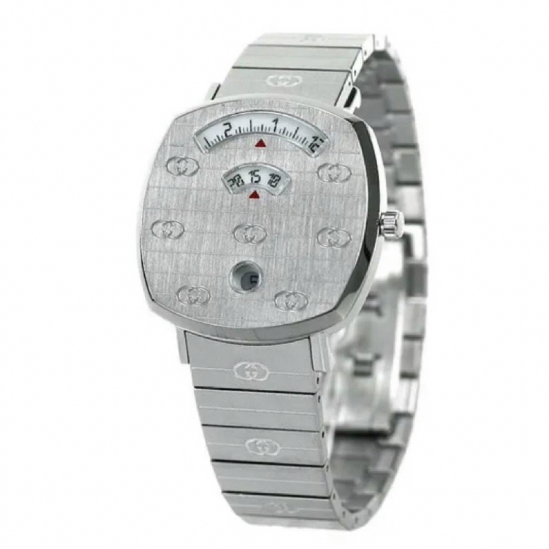 ブランド雑貨総合 【新品】グッチ GUCCI 35mm グリップ YA157401 メンズ 腕時計 腕時計(アナログ)