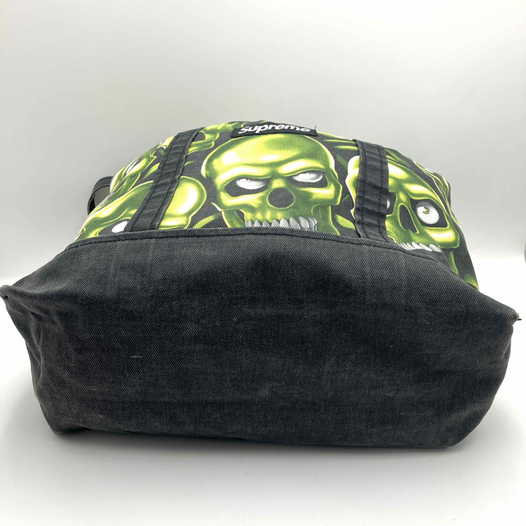 Supreme(シュプリーム)の18SS supreme skull pile denim tote bag メンズのバッグ(トートバッグ)の商品写真