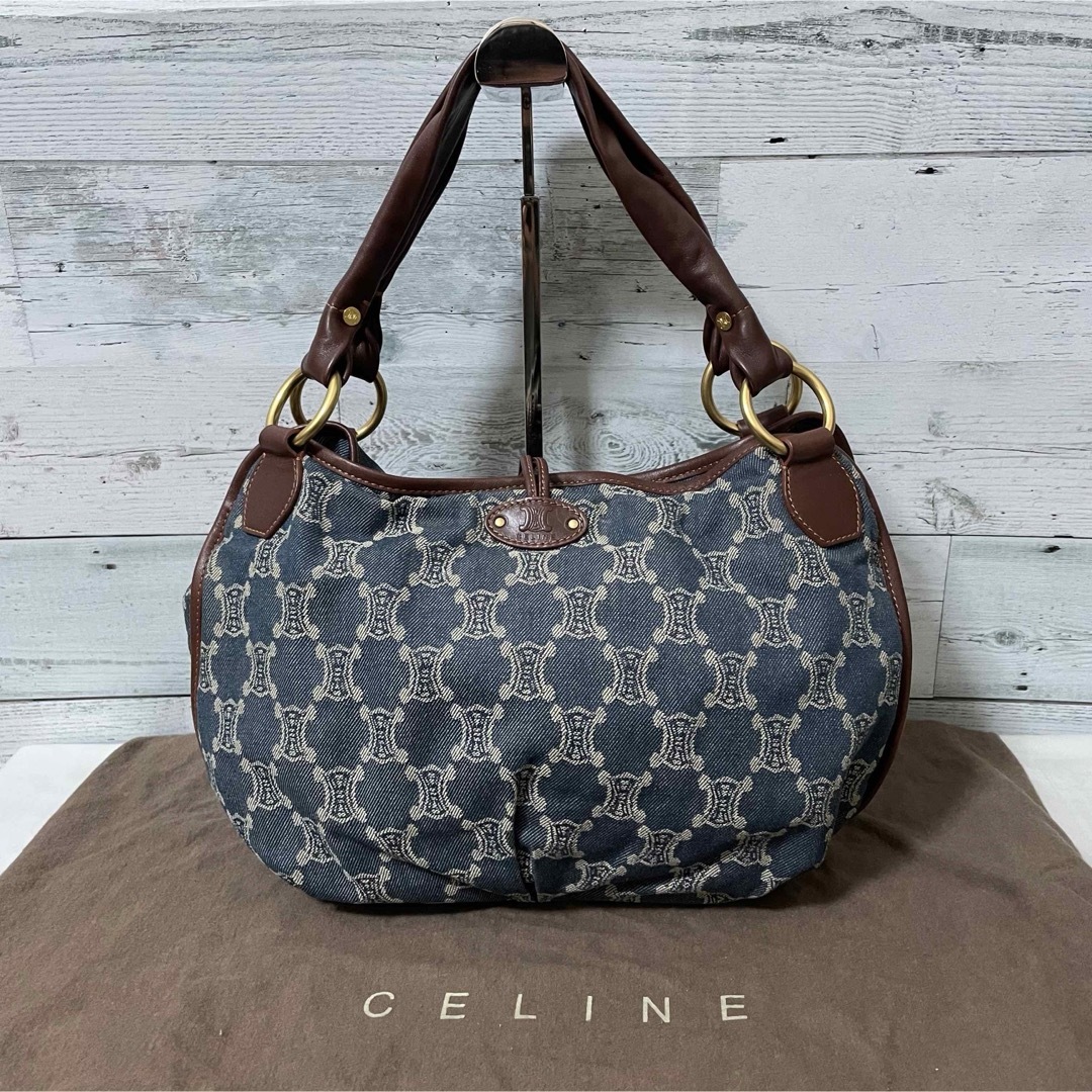 美品】CELINE ハンドバック ビタースウィート パリマカダム デニム