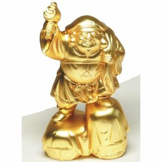 大黒様　置物 縁起物 24k(彫刻/オブジェ)