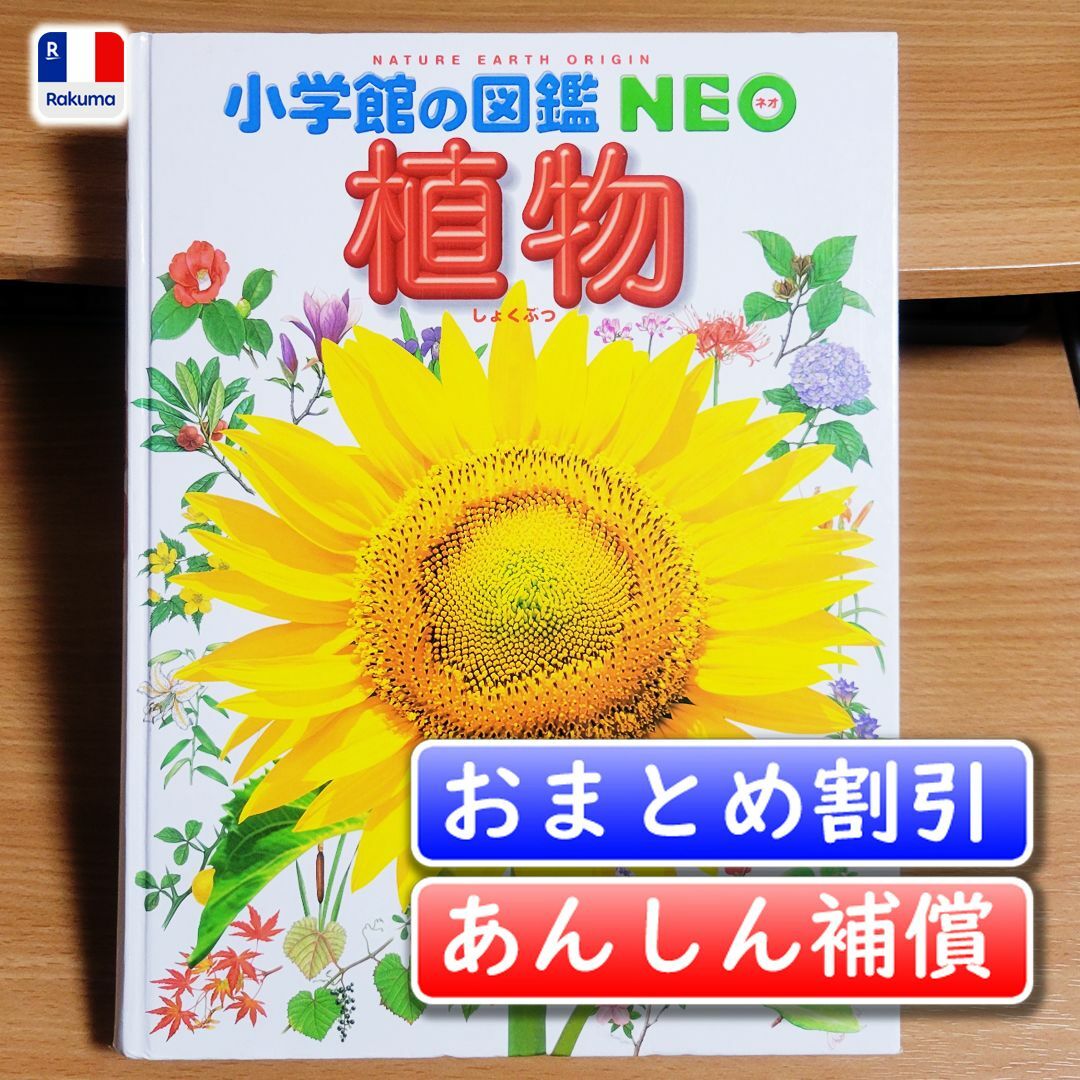 【あんしん補償】小学館の図鑑NEO　植物／門田 裕一 エンタメ/ホビーの本(絵本/児童書)の商品写真