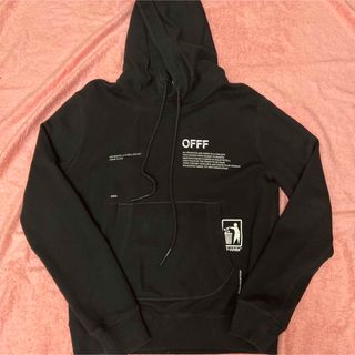 OFF WHITE パーカー オフホワイト size XS 白 青