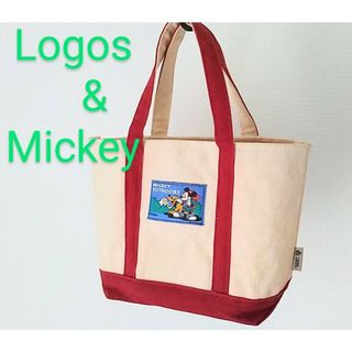 ロゴス(LOGOS)のLOGOS ロゴス ミッキーマウス キャンバストートバック(トートバッグ)