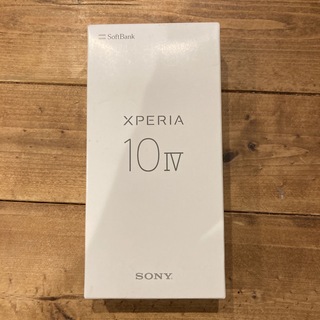 エクスペリア(Xperia)の【新品•未使用】Xperia 10 Ⅳ  ホワイト(スマートフォン本体)