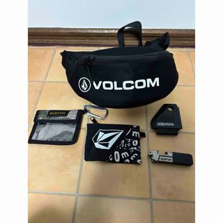 ボルコム(volcom)のスノーボード小物５点セット(アクセサリー)