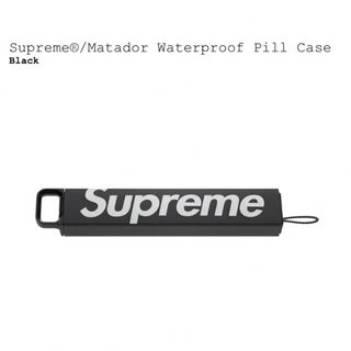 シュプリーム(Supreme)のSupreme Matador Waterproof Pill Case 黒(その他)