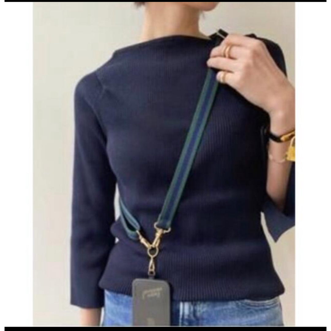 l'appartment phone strap holder グリーン 未使用 ネックストラップ l'appartment phone strap holder グリーン 未使用 ネックストラップ