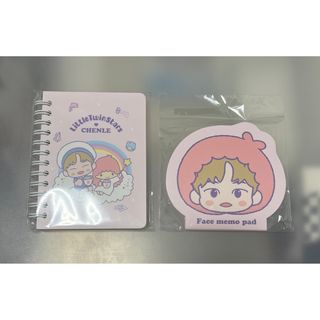 NCT  チョンロ　サンリオ　フェイス メモ パッド　ミニノート(アイドルグッズ)