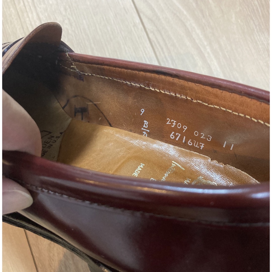 ALDEN 6716uf アンラインド コードバン ALDEN 6716uf アンラインド コードバン