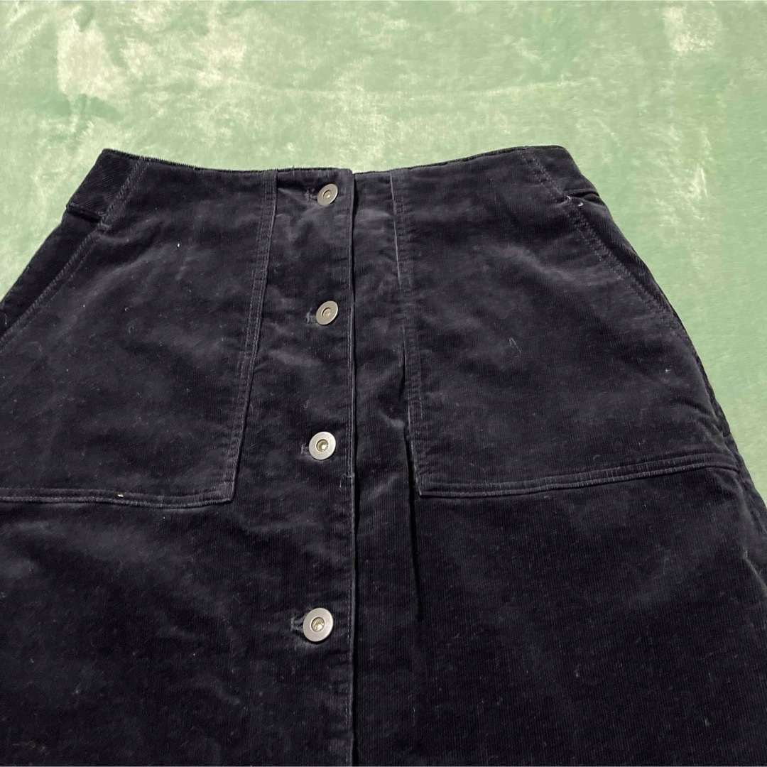 UNIQLO(ユニクロ)のコーデュロイスカート ユニクロ レディースのスカート(ミニスカート)の商品写真