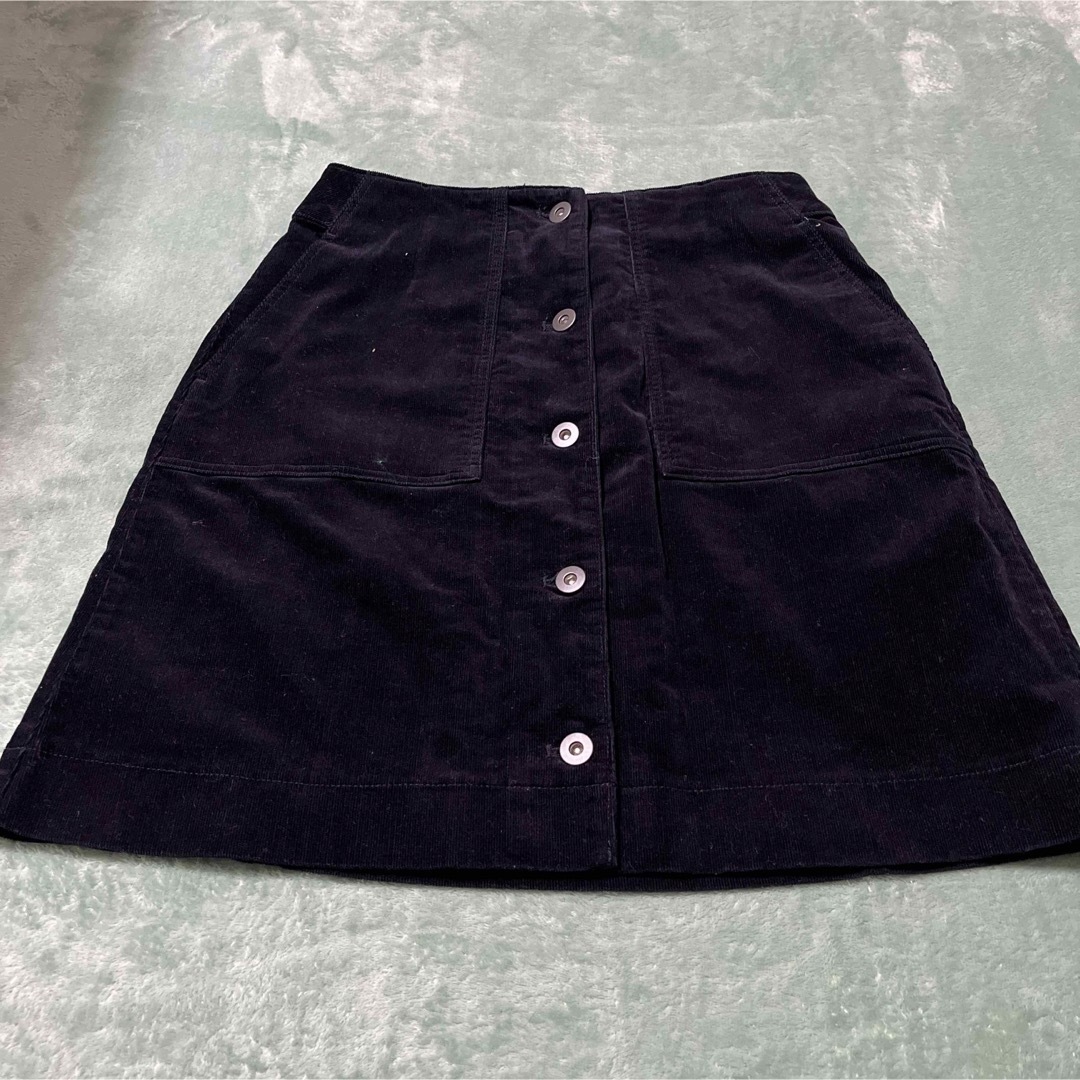 UNIQLO(ユニクロ)のコーデュロイスカート ユニクロ レディースのスカート(ミニスカート)の商品写真