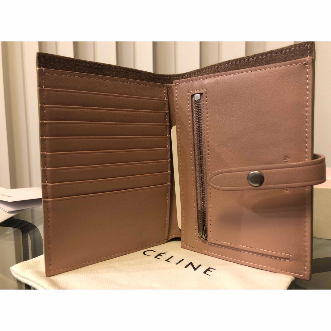 celine(セリーヌ)のCELINE セリーヌ ミディアムストラップウォレット バイカラー レディースのファッション小物(財布)の商品写真