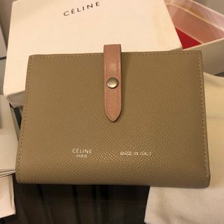 セリーヌ(celine)のCELINE セリーヌ ミディアムストラップウォレット バイカラー(財布)