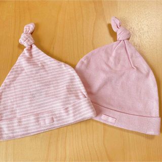 ベビーギャップ(babyGAP)のベビーギャップ　帽子　44cm ２個セット(帽子)