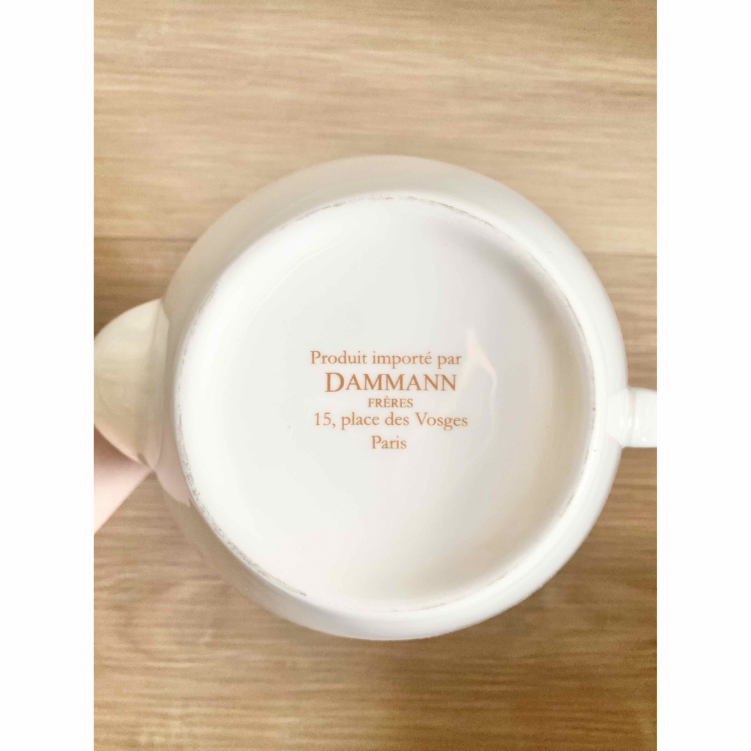 Dammann Freres ダマンフレール ティーポット 食器 紅茶 陶器 インテリア/住まい/日用品のキッチン/食器(食器)の商品写真