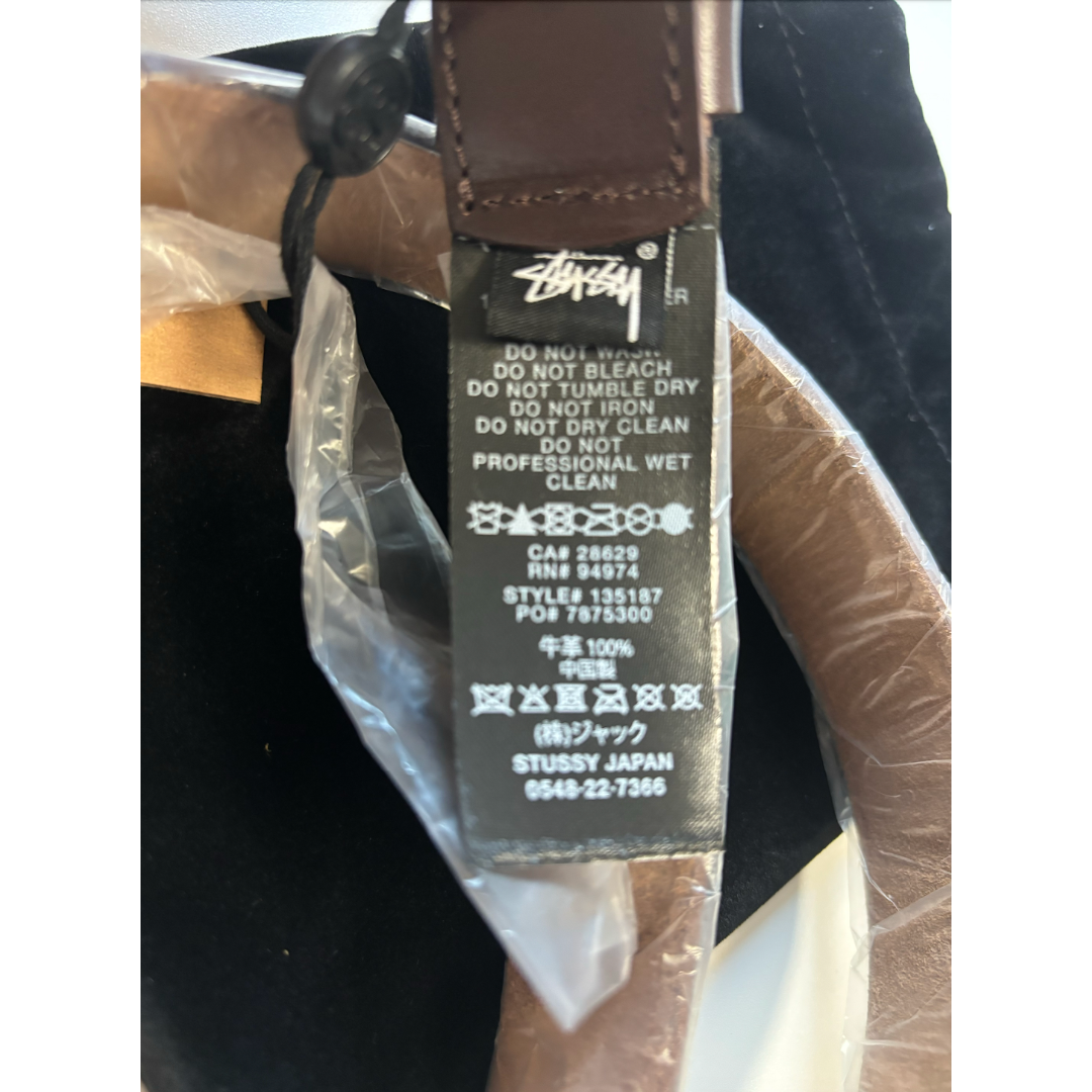 STUSSY - 新品☆Stussy SS-LINK BUCKLE BELT ブラウン L/XLの通販 by
