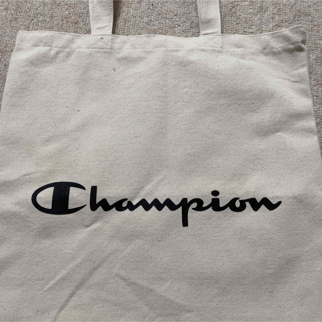 Champion(チャンピオン)の新品未使用　チャンピオン champion トートバッグ エコバッグ　ノベルティ レディースのバッグ(トートバッグ)の商品写真