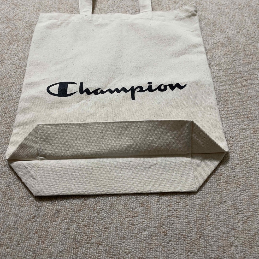 Champion(チャンピオン)の新品未使用　チャンピオン champion トートバッグ エコバッグ　ノベルティ レディースのバッグ(トートバッグ)の商品写真