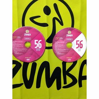 ズンバ(Zumba)のZUMBA　ズンバ　ZIN56　CD ＆ DVD　インストラクター専用(スポーツ/フィットネス)