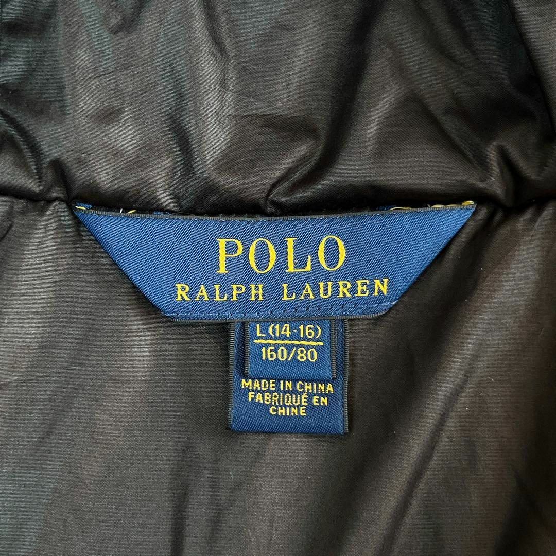 POLO RALPH LAUREN(ポロラルフローレン)の極美品✨ポロラルフローレン　ダウンジャケット　肉厚　くすみブルー　Lサイズ レディースのジャケット/アウター(ダウンジャケット)の商品写真