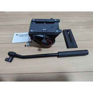 マンフロット(Manfrotto)の【極美品】Manfrotto（マンフロット）ビデオ雲台 MVH500AH(その他)