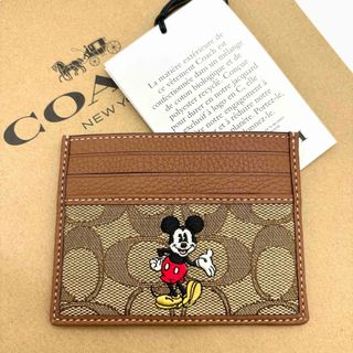 COACH - 【DISNEY X COACH】スリム ID カード ケース シグネチャー