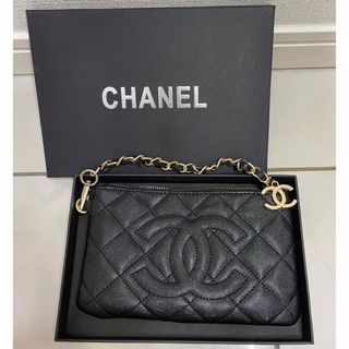 シャネル(CHANEL)のCHANEL チェーンストラップ付きミニポーチ　ノベルティ(ポーチ)