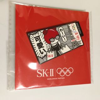 エスケーツー(SK-II)の【新品】SK-II SK2 東京オリンピック　オリジナルピンバッジ　非売品(バッジ/ピンバッジ)