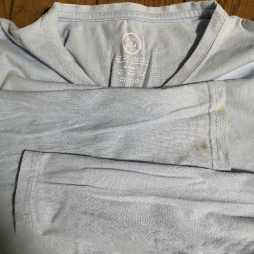 mont bell(モンベル)のライフイズグッド　Lifeisgood　ロンT　長袖　Tシャツ　レディース　XS レディースのトップス(Tシャツ(長袖/七分))の商品写真
