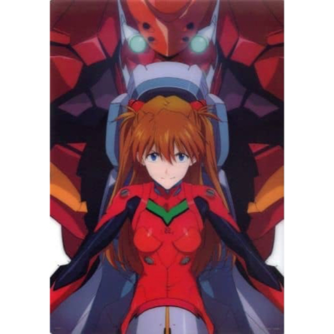 エヴァンゲリオン アスカ・ラングレー アートポスター(プラスチック製