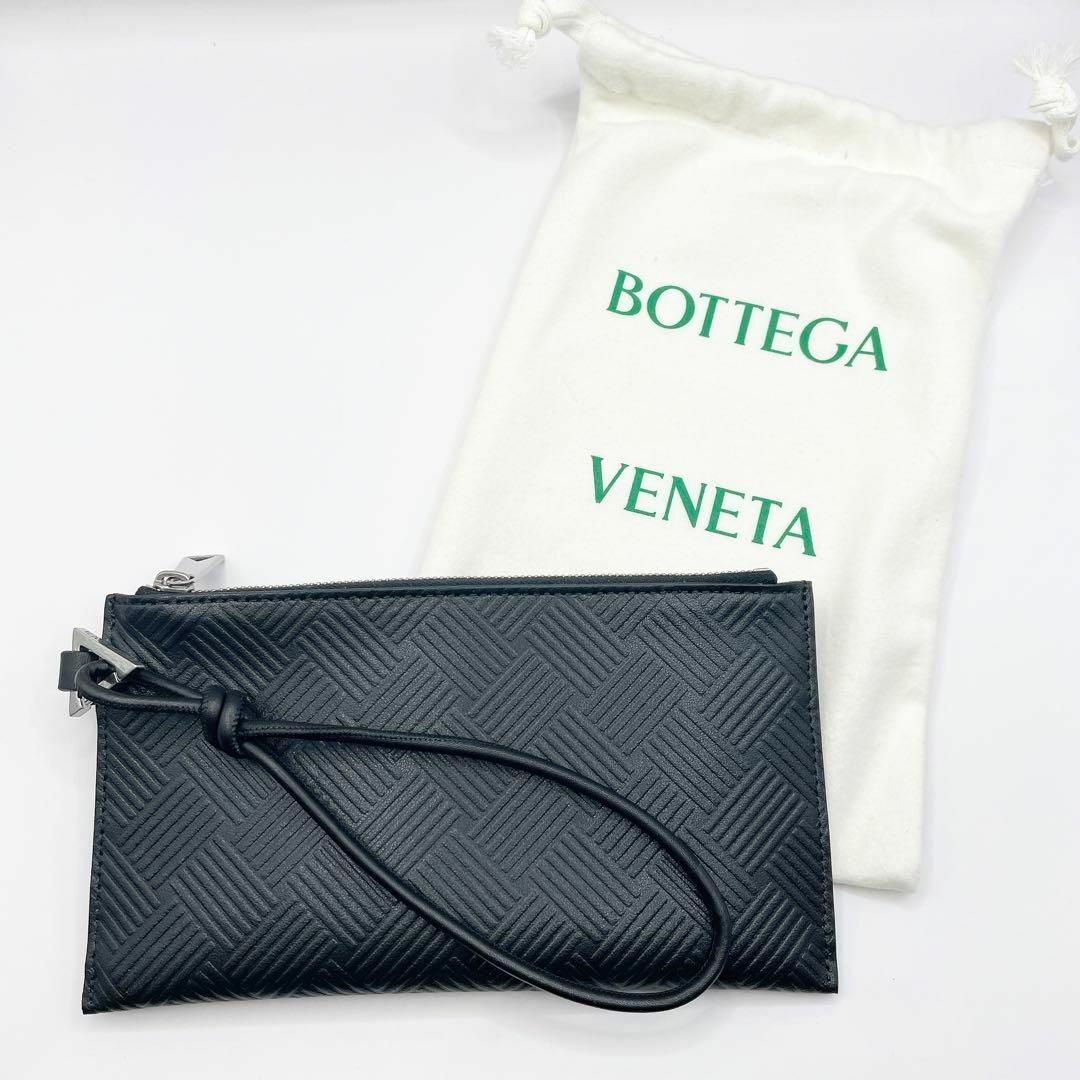 Bottega Veneta(ボッテガヴェネタ)の【新品未使用】BOTTEGA VENETA 財布　クラッチバッグ　ストラップ付 メンズのファッション小物(折り財布)の商品写真