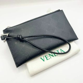 ボッテガヴェネタ(Bottega Veneta)の【新品未使用】BOTTEGA VENETA 財布　クラッチバッグ　ストラップ付(折り財布)