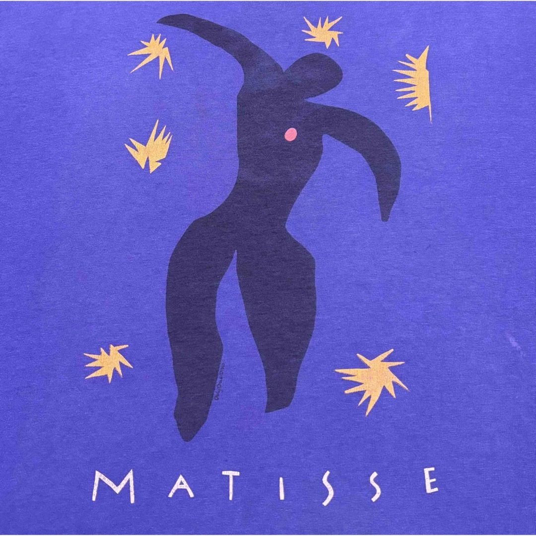 90s henri matisse アンリマティス　tシャツ アートT USA