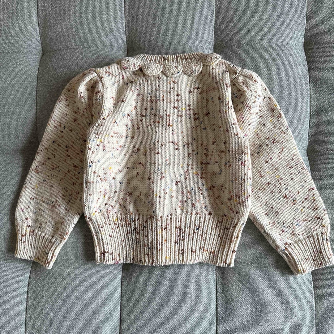 Misha and Puff Ellie Cardigan  4-5yひじ裾に少し毛羽立ちありますが