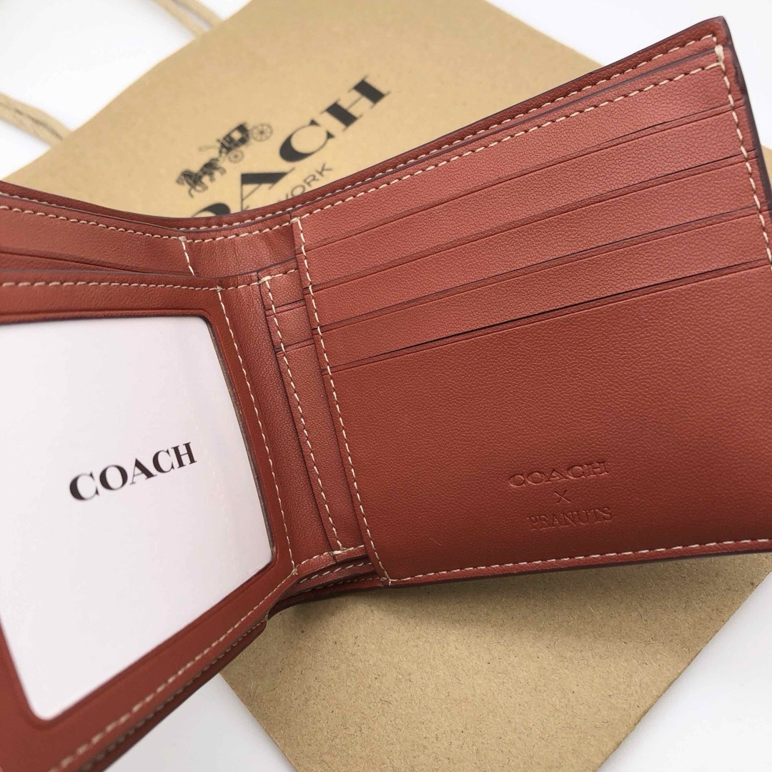 COACH(コーチ)の【COACH X PEANUTS】3-IN-1 ウォレット！スヌーピー！新品！ メンズのファッション小物(折り財布)の商品写真