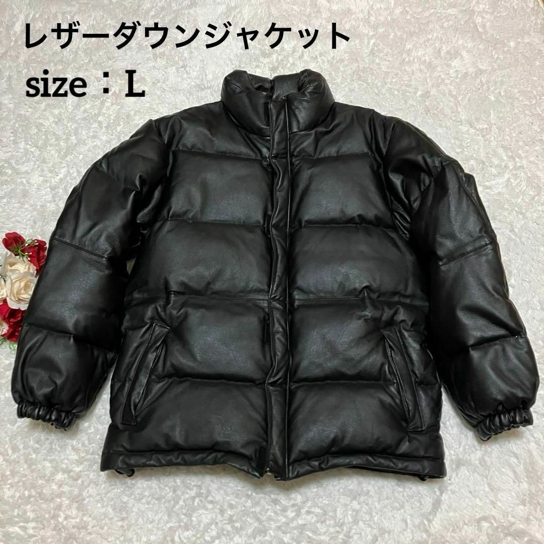 THE NORTH FACE - 【激レア】Hud New York レザー ダウンジャケット 太