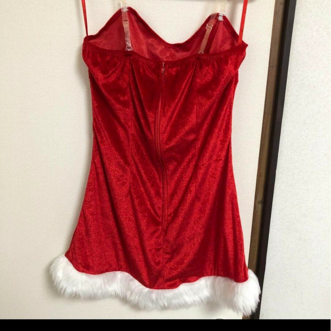 サンタ コスプレ ドレス エンタメ/ホビーのコスプレ(衣装一式)の商品写真