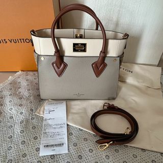 ルイ ヴィトン LOUIS VUITTON モノグラム ウェーブ 草間彌生 ネヴァーフル MM トート バッグ ブロン M40684 ドット 水玉 VLP 90212259