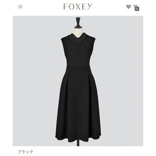 フォクシー ブラックドレス　未使用品　レアです