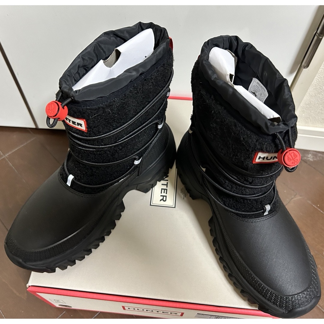 HUNTER(ハンター)のスノーブーツ レディース 長靴 雨 雪 ブーツ 靴 防水 冬 あったか 防寒 ス レディースの靴/シューズ(ブーツ)の商品写真