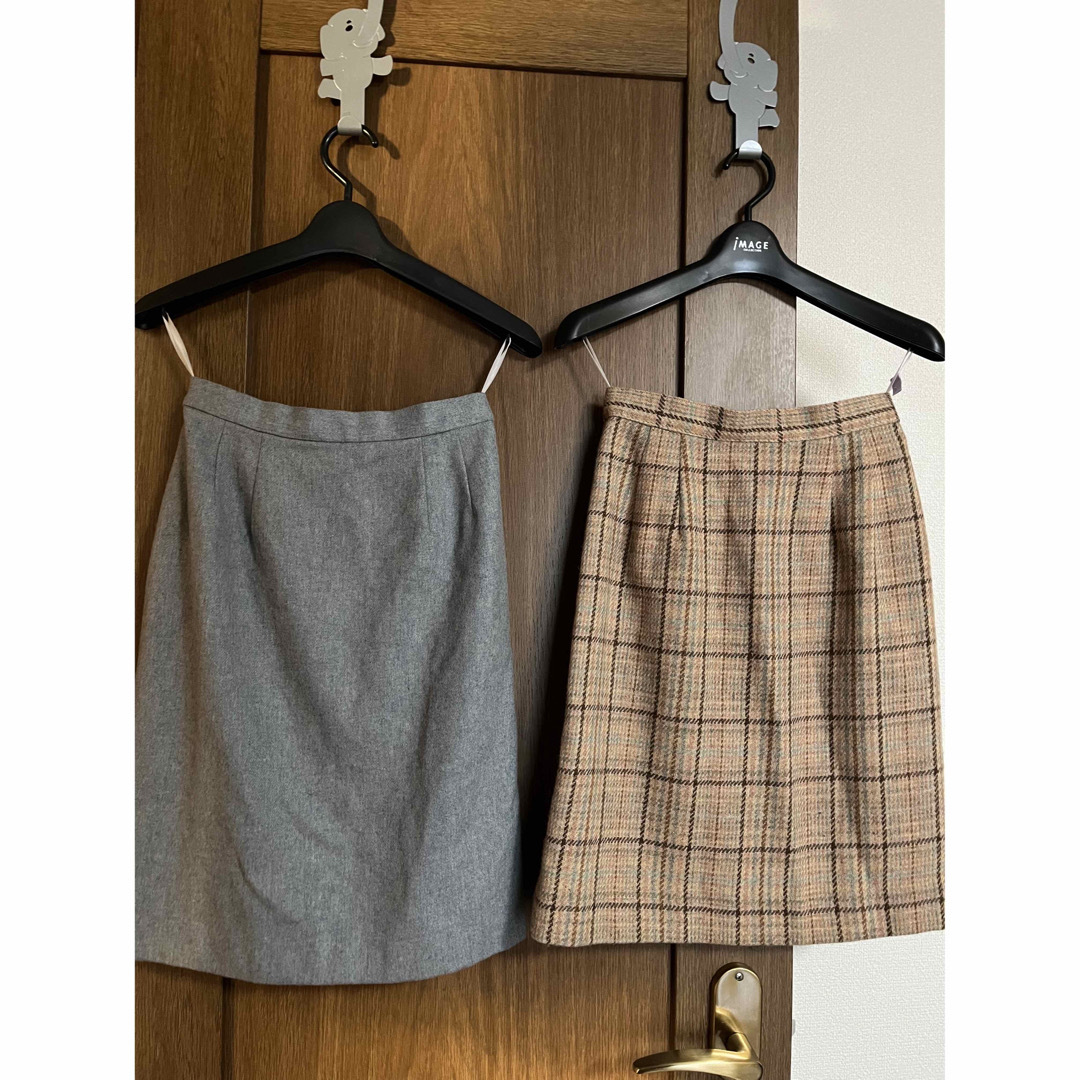 ベルメゾン(ベルメゾン)の☆ ベルメゾン・タイトスカート  ２枚セット ☆ レディースのスカート(ひざ丈スカート)の商品写真
