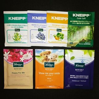 クナイプ(Kneipp)のクナイプ バスソルト 7袋 7種類 入浴剤(入浴剤/バスソルト)