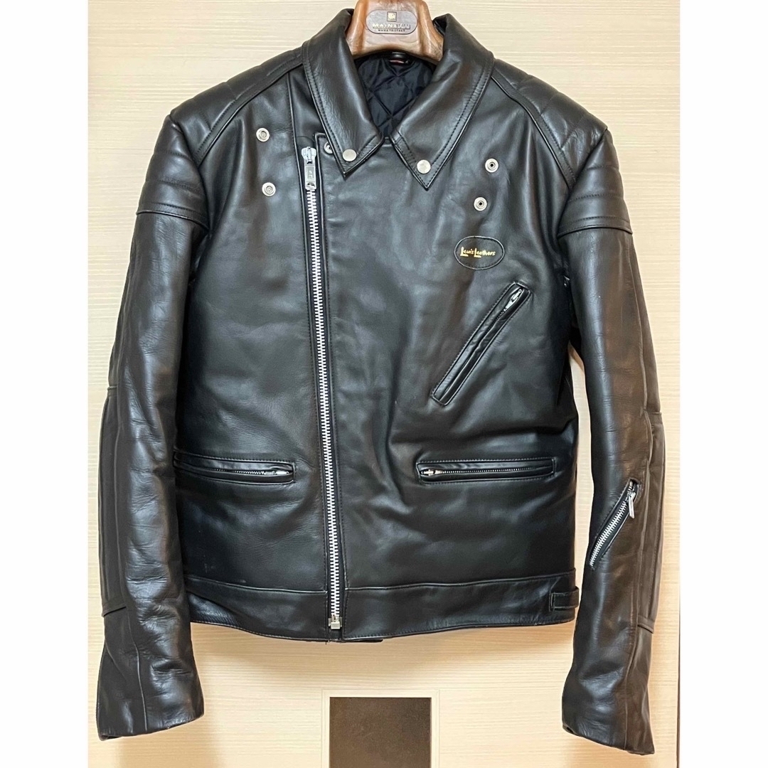 Lewis Leathers(ルイスレザー)のLewis Leathers ルイスレザー ヨーロッパ ヴィンテージ カウハイド メンズのジャケット/アウター(ライダースジャケット)の商品写真