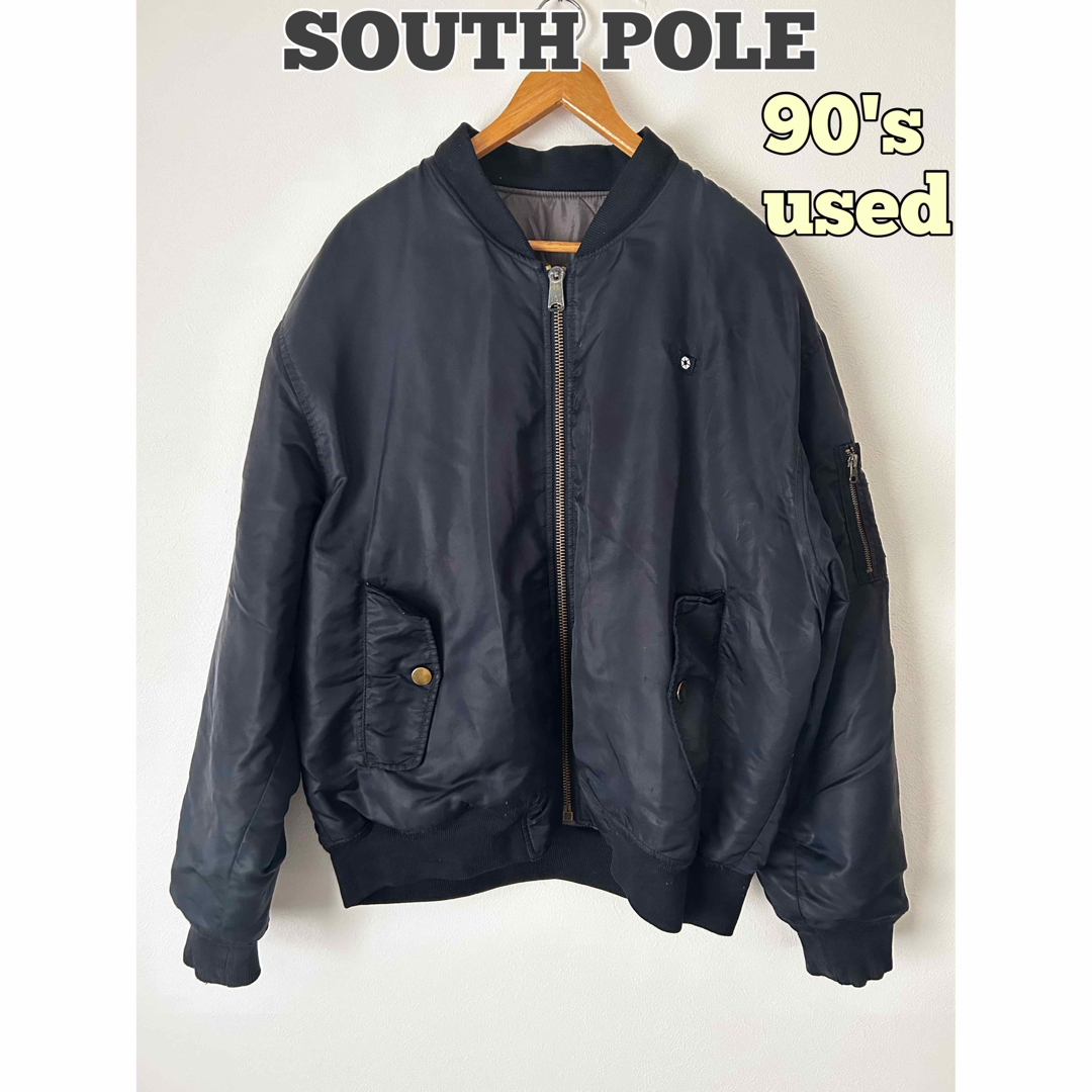 SOUTH POLE(サウスポール)のSOUTH POLE サウスポール　フライトジャケット　MA-1 リバーシブル メンズのジャケット/アウター(フライトジャケット)の商品写真
