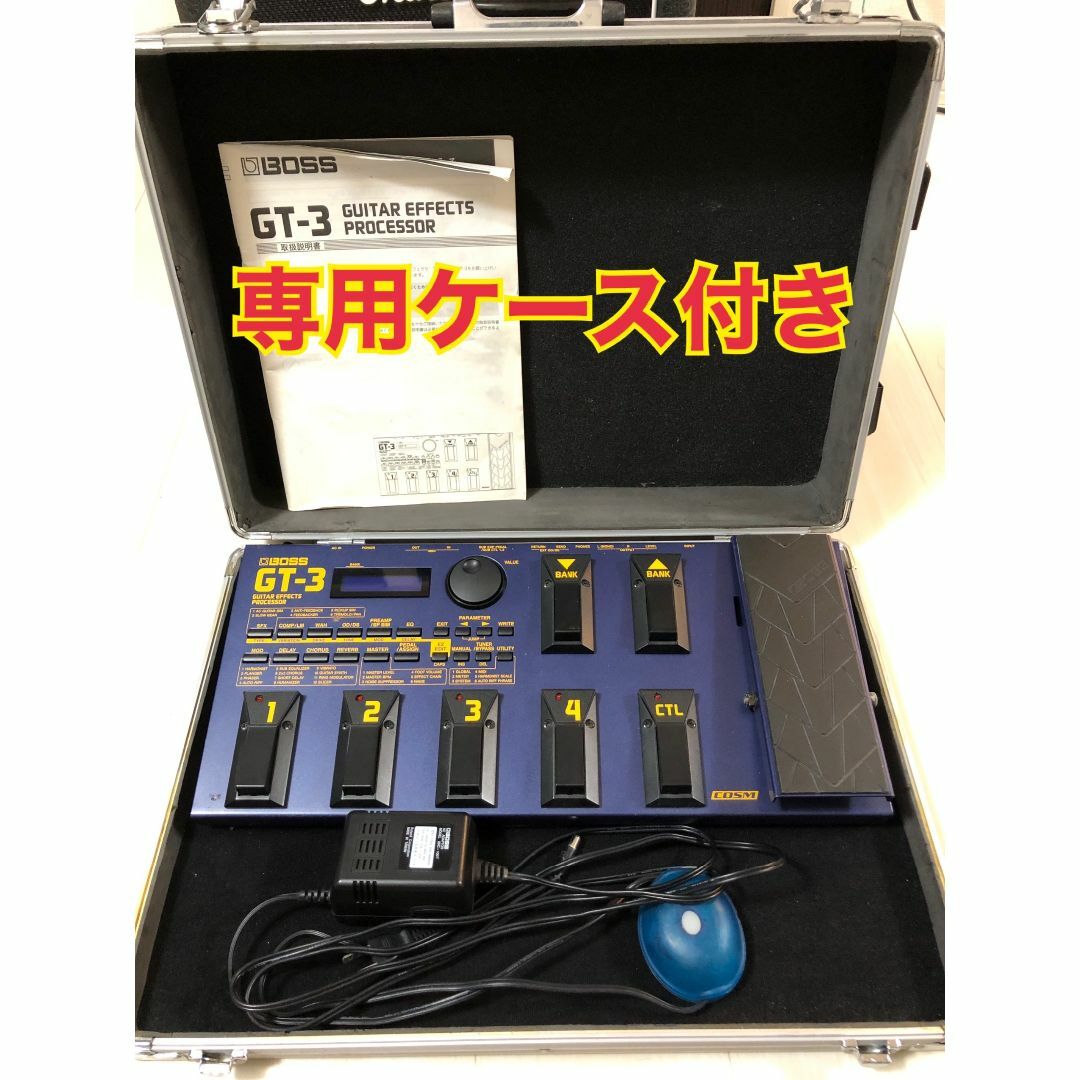 BOSS - 【専用ケース付き】BOSS マルチエフェクター GT-3の通販 by