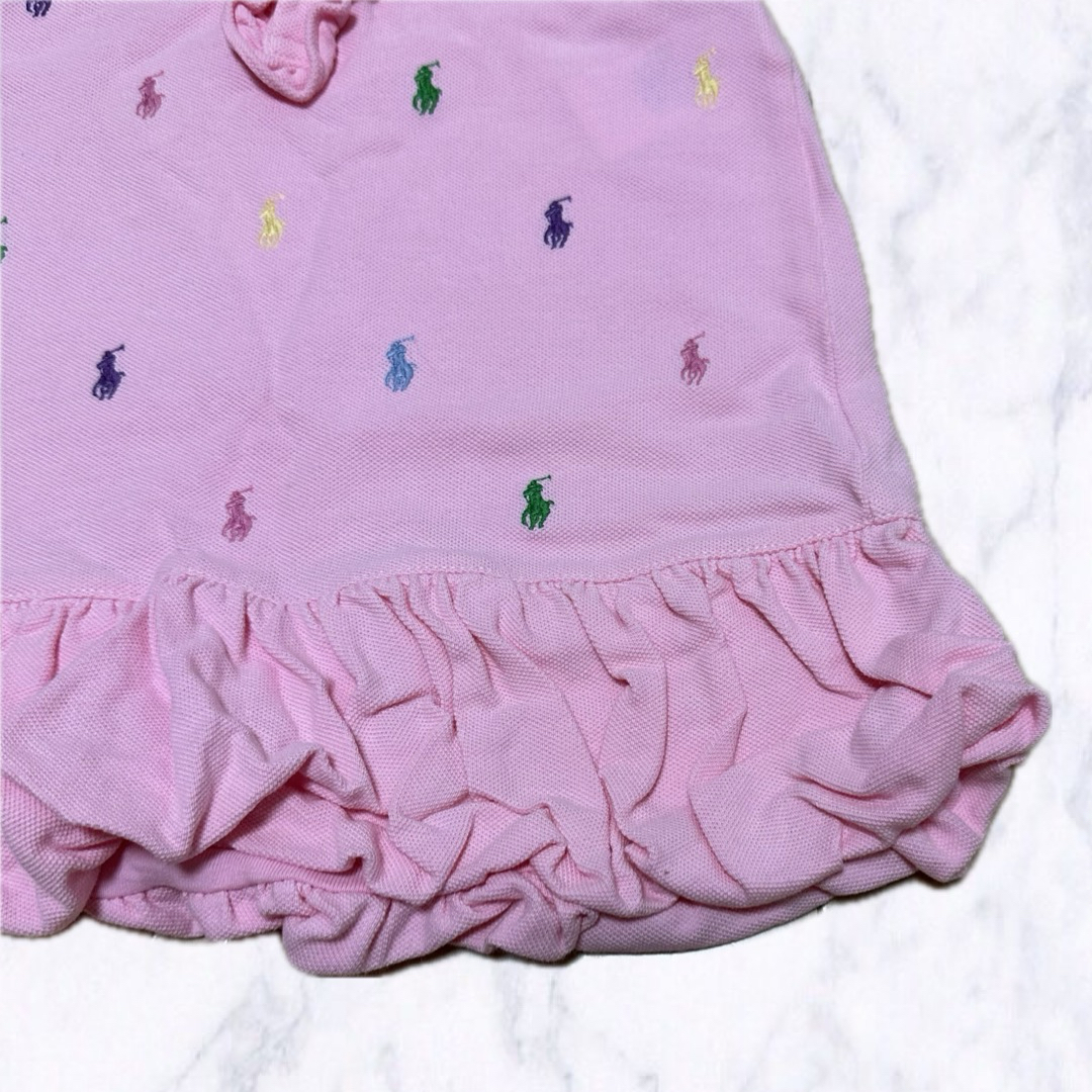 Ralph Lauren(ラルフローレン)のRalph Lauren ワンピース　90 ピンク キッズ/ベビー/マタニティのキッズ服女の子用(90cm~)(ワンピース)の商品写真