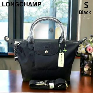 ロンシャン(LONGCHAMP)の新モデル ロンシャン プリアージュ エナジー トップハンドルバッグ S ブラック(ハンドバッグ)